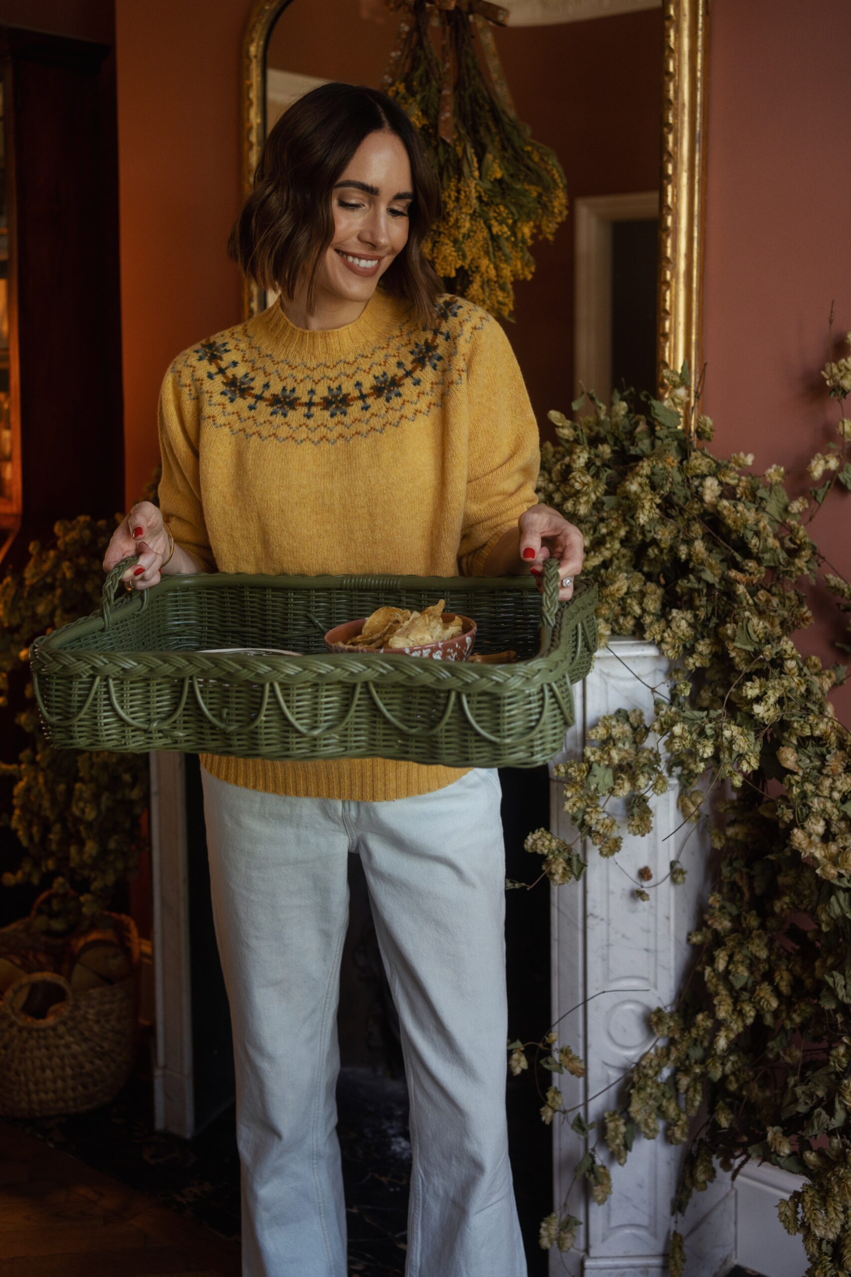 An autumnal drink to serve at thanksgiving