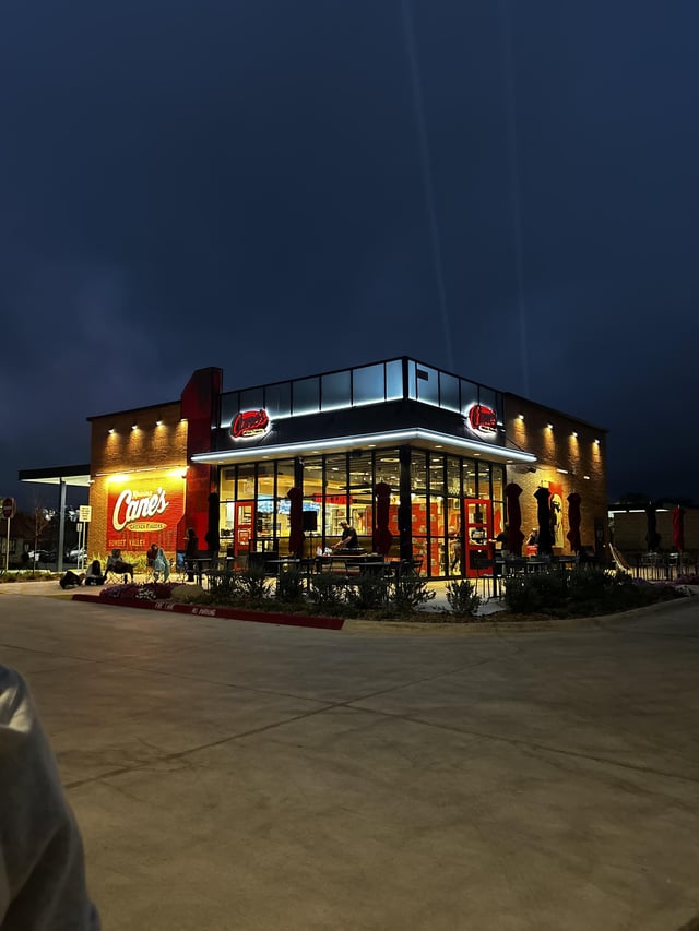 Raising Canes in Sunset Valley is having it’s grand opening today