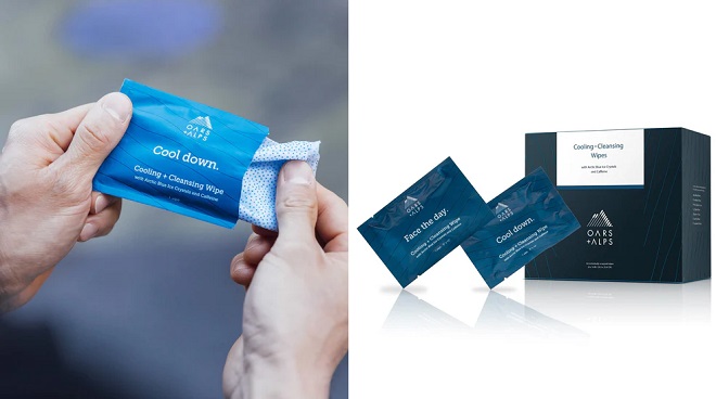 Oars + Alps Cooling + Cleansing Wipes