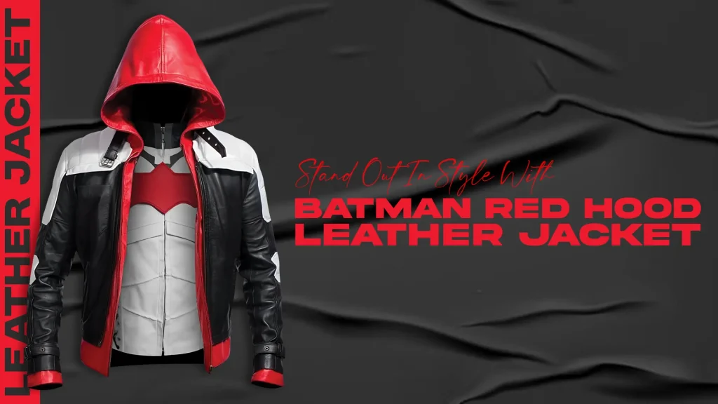 Batman Red Hood Leather Jacket​