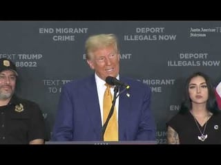 Trump says his deportation and immigration policy will be tied to 1798 law (In Austin)