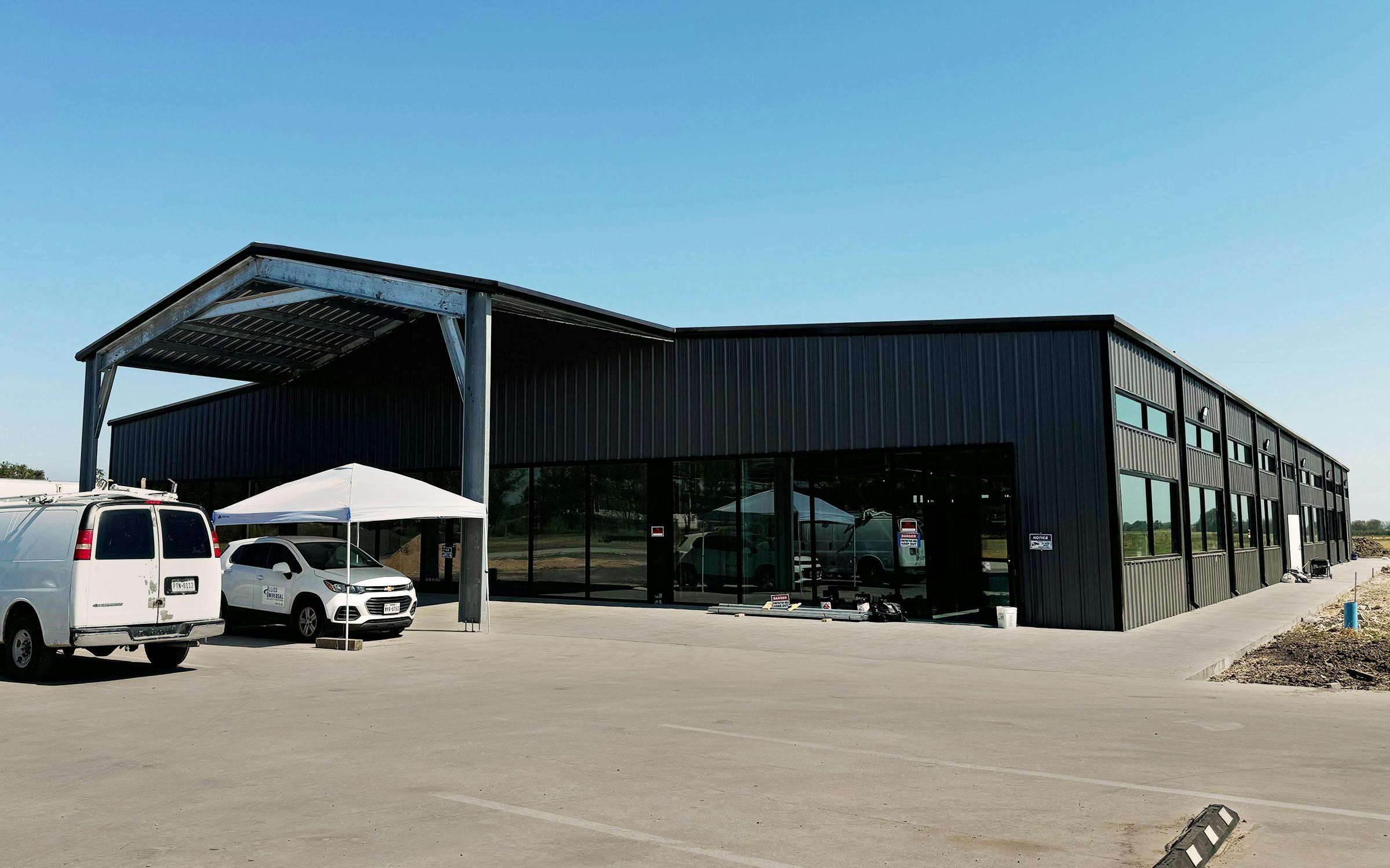 bastrop x headquarters construction photo