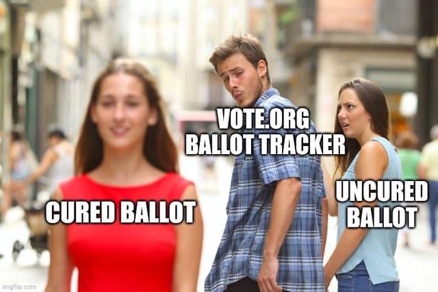 Austin mail-in ballot voters: track your ballot to make sure the signature doesn't need to be "cured" (or your vote may not count)