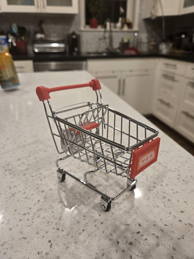 HEB cart ornaments! 