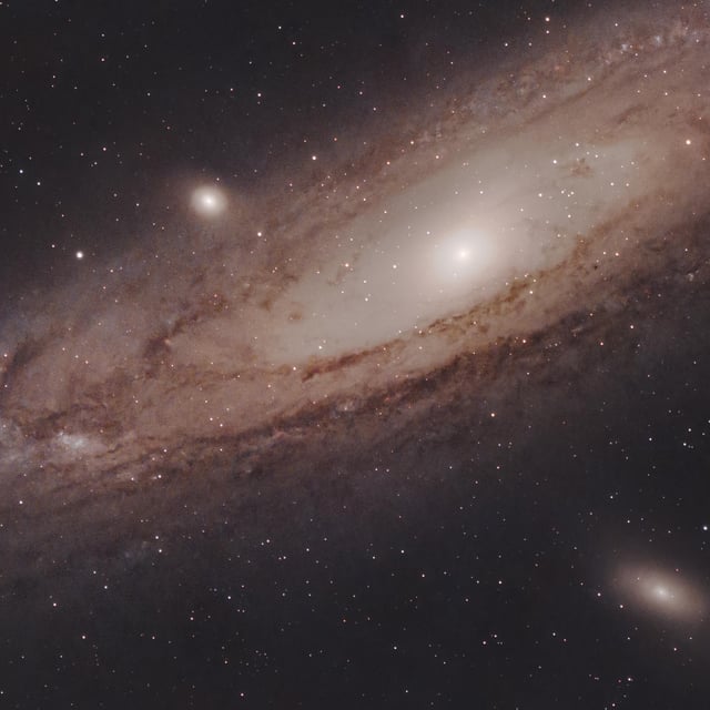 Image of the Andromeda Galaxy taken from my Leander backyard