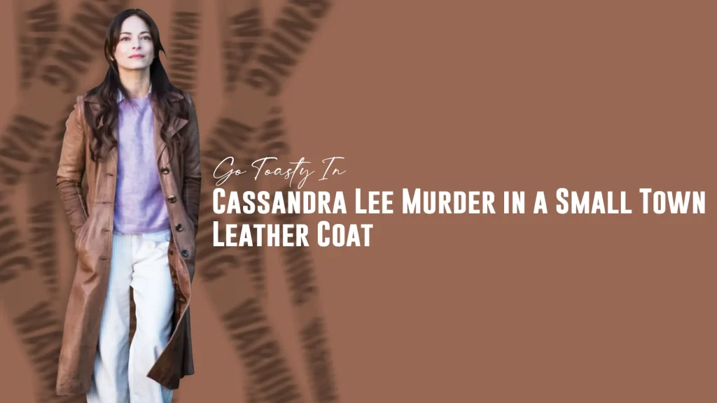 Cassandra Lee Murder Leather Coat