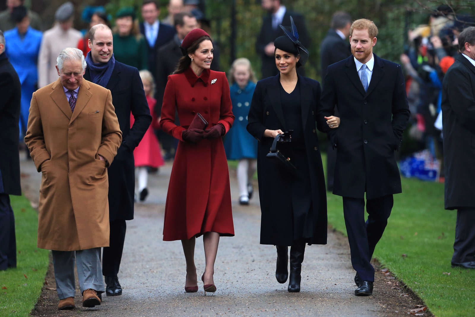 Prince Charles Prince of Wales Prince William Duke of Cambridge and Prince Harry Duke of Sussex