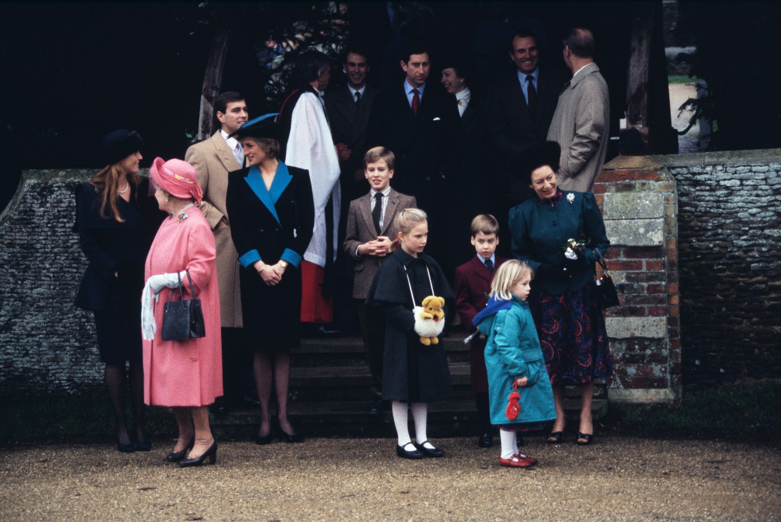 Image may contain Mark Phillips Princess Margaret Countess of Snowdon and Prince Andrew Duke of York