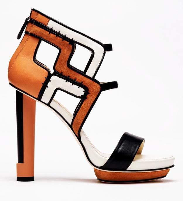 Burak Uyan Color Block Spring 2011 Sandals