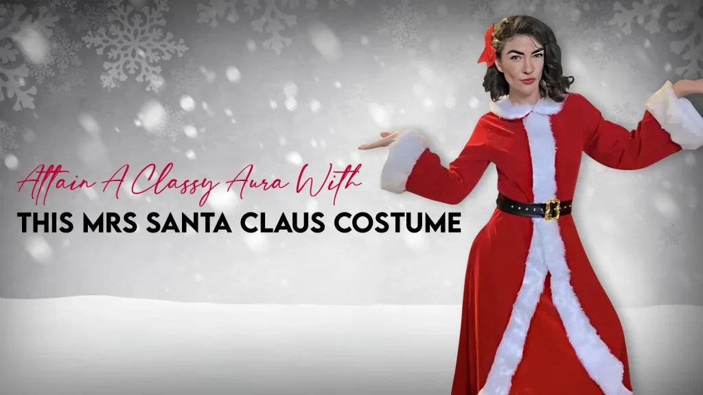 Mrs Santa Claus Costume​